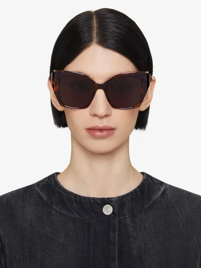 Women Sunglasses Givenchy 4G Liquid Injected Sunglasses Havanna