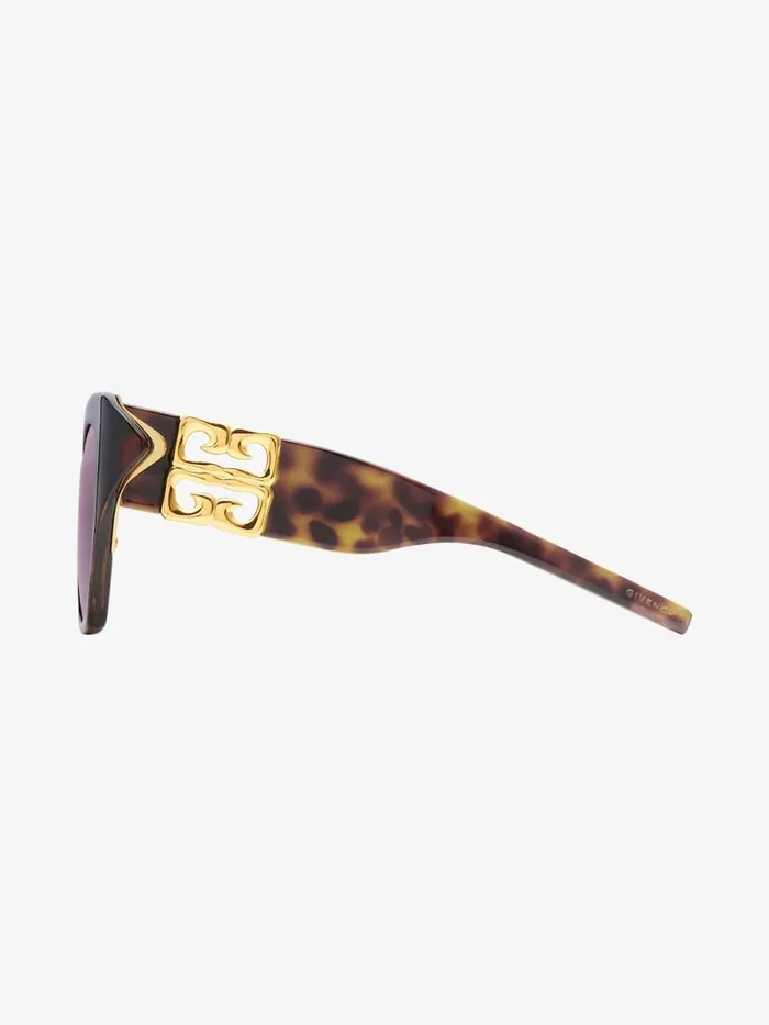 Women Sunglasses Givenchy 4G Liquid Injected Sunglasses Havanna