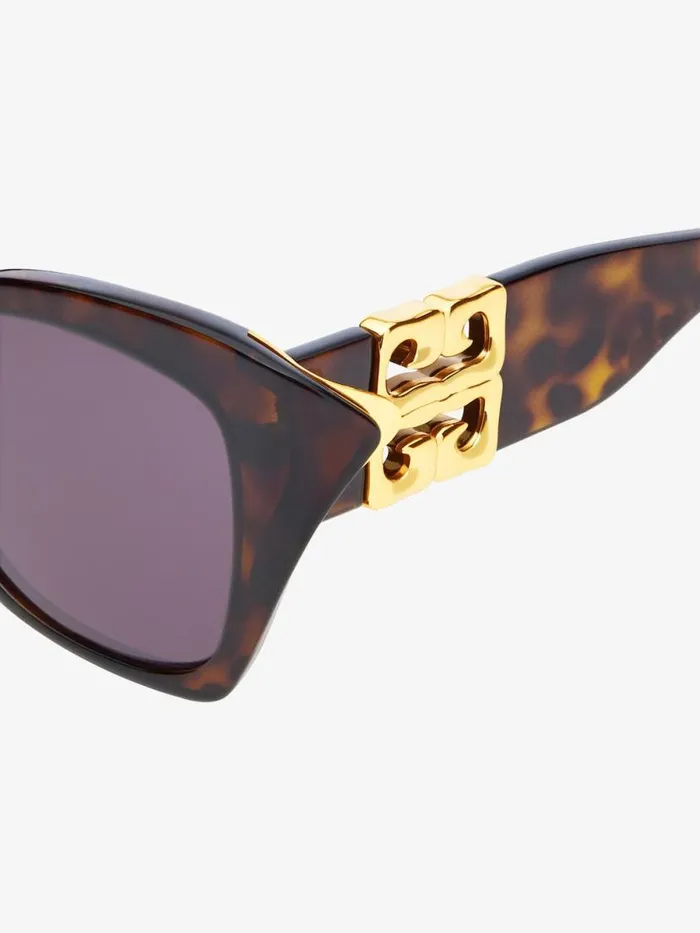 Women Sunglasses Givenchy 4G Liquid Injected Sunglasses Havanna