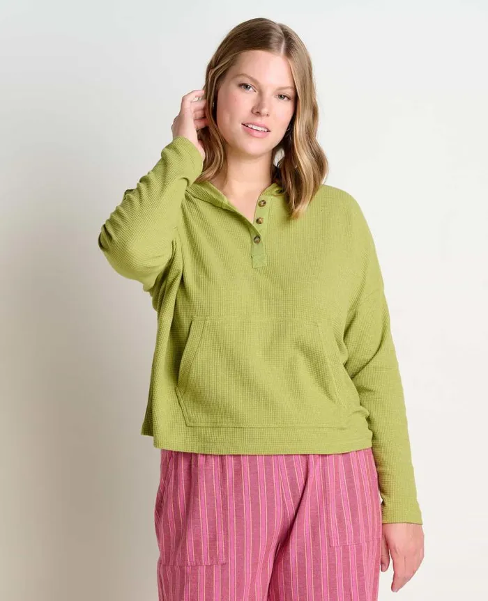 Women Sweaters Jackets and Layers Toad and Co Foothill Long Sleeve Hoodie Green Olive