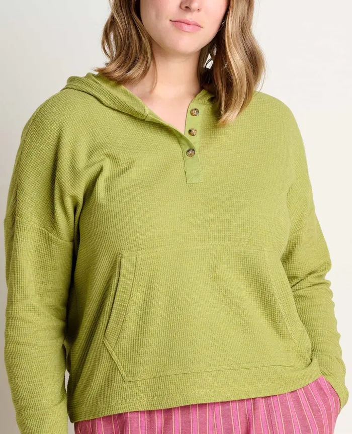 Women Sweaters Jackets and Layers Toad and Co Foothill Long Sleeve Hoodie Green Olive