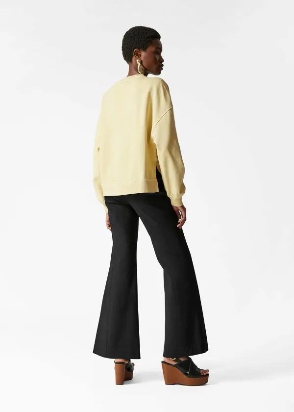 Women Sweatshirts and Hoodies and Other Stories Relaxed Sweatshirt Yellow