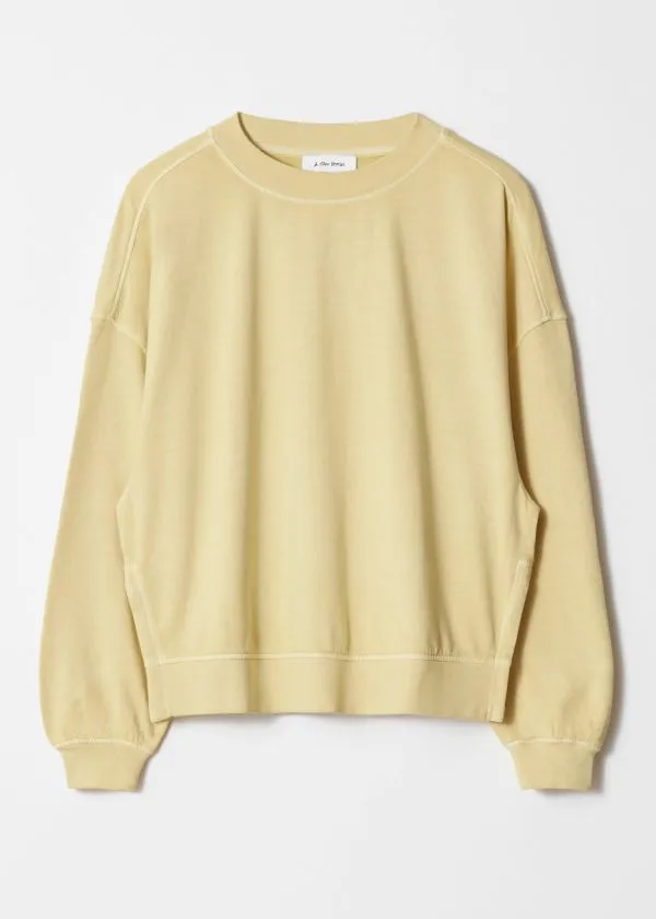 Women Sweatshirts and Hoodies and Other Stories Relaxed Sweatshirt Yellow