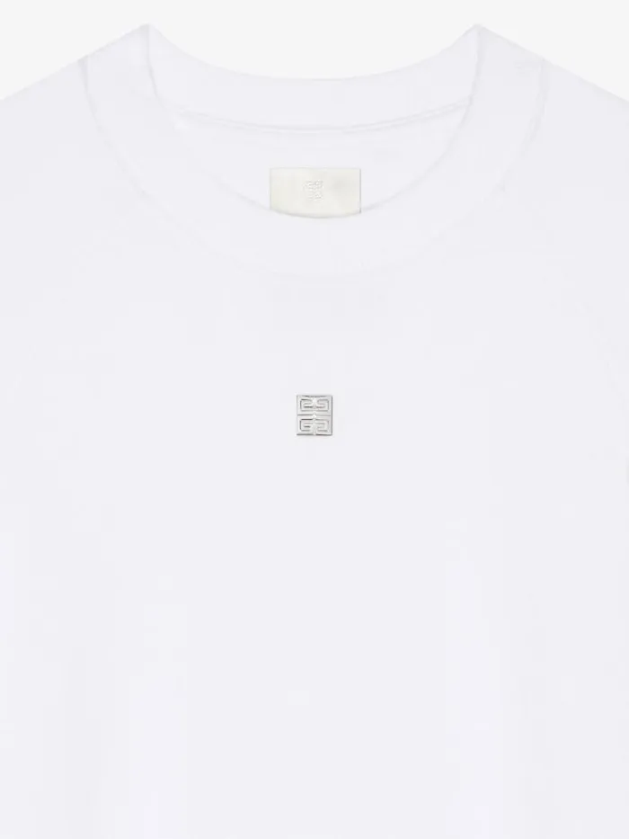 Women Sweatshirts and Hoodies Givenchy Slim Fit Sweatshirt In Fleece White