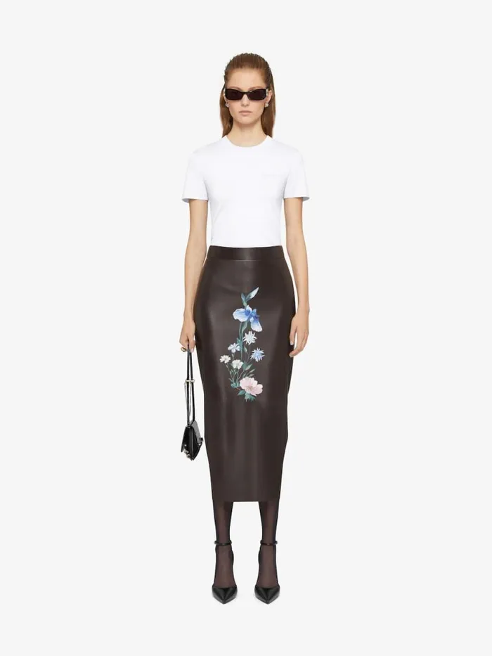 Women TShirts Givenchy GIVENCHY Slim Fit Tshirt In Cotton White