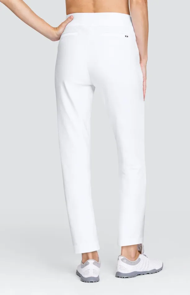 Women Tail Activewear Ankle Pants Allure 28034 Ankle Pant Chalk White