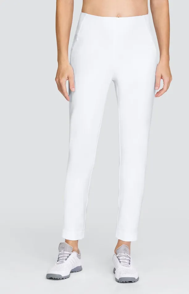 Women Tail Activewear Ankle Pants Allure 28034 Ankle Pant Chalk White