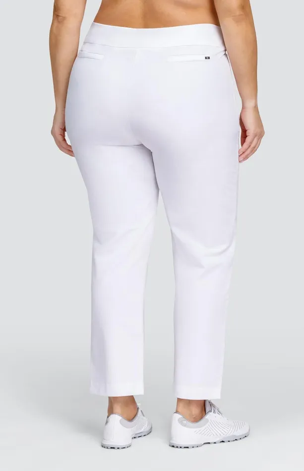 Women Tail Activewear Ankle Pants Allure 28034 Ankle Pant Chalk White