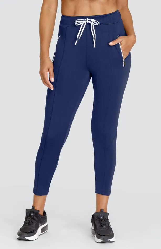 Women Tail Activewear Ankle Pants Eleanor Navy Blue Jogger