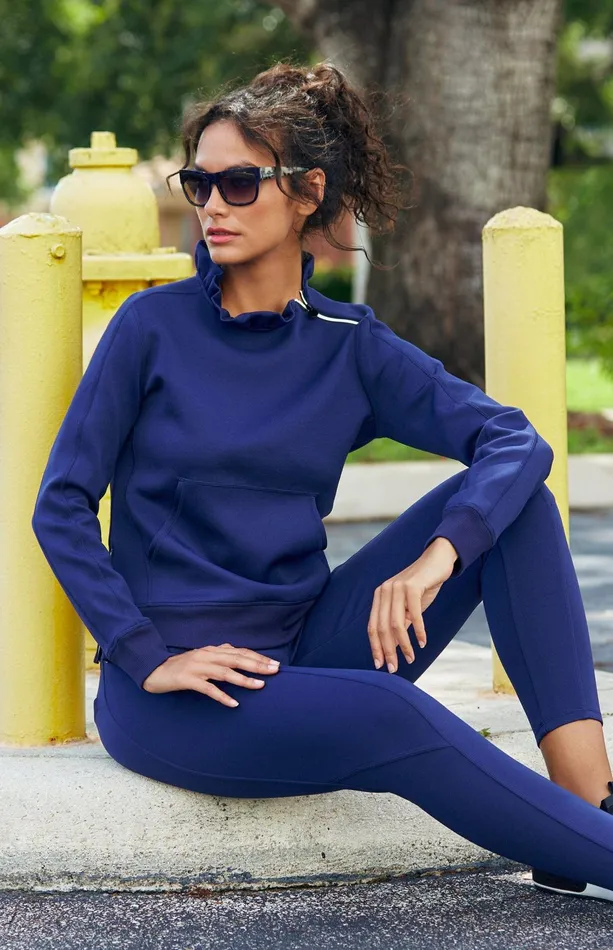 Women Tail Activewear Ankle Pants Eleanor Navy Blue Jogger
