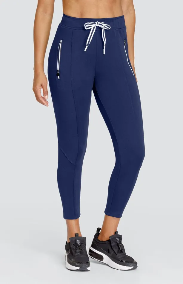 Women Tail Activewear Ankle Pants Eleanor Navy Blue Jogger