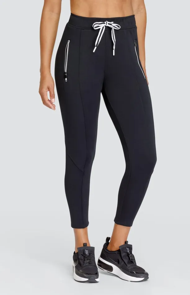 Women Tail Activewear Ankle Pants Eleanor Noir Black Jogger