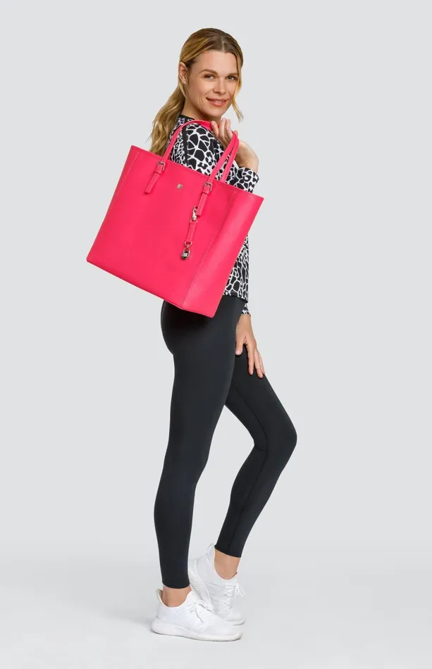 Women Tail Activewear Boss Tote Bag Wild Cherry