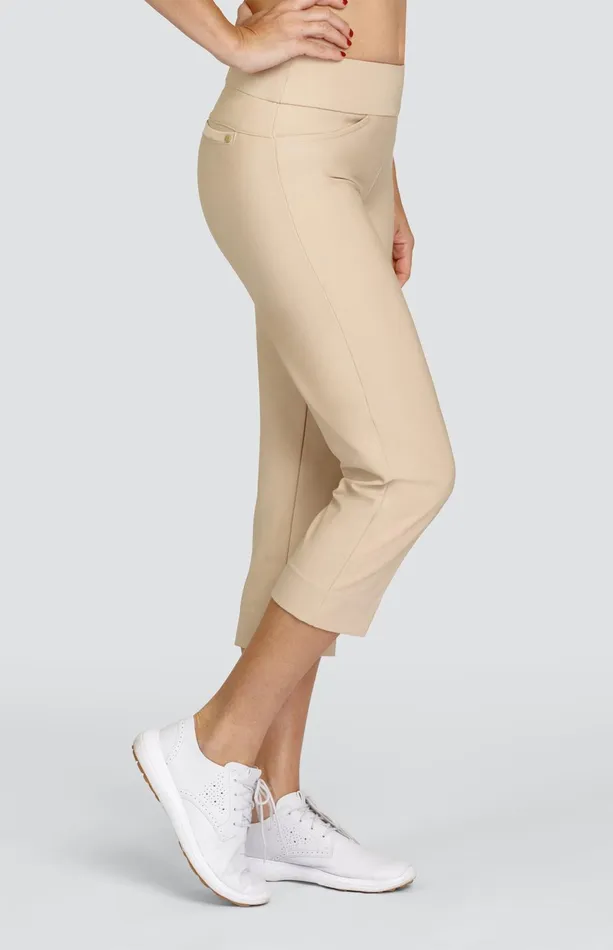 Women Tail Activewear Capris Mulligan 22034 Capri Sand