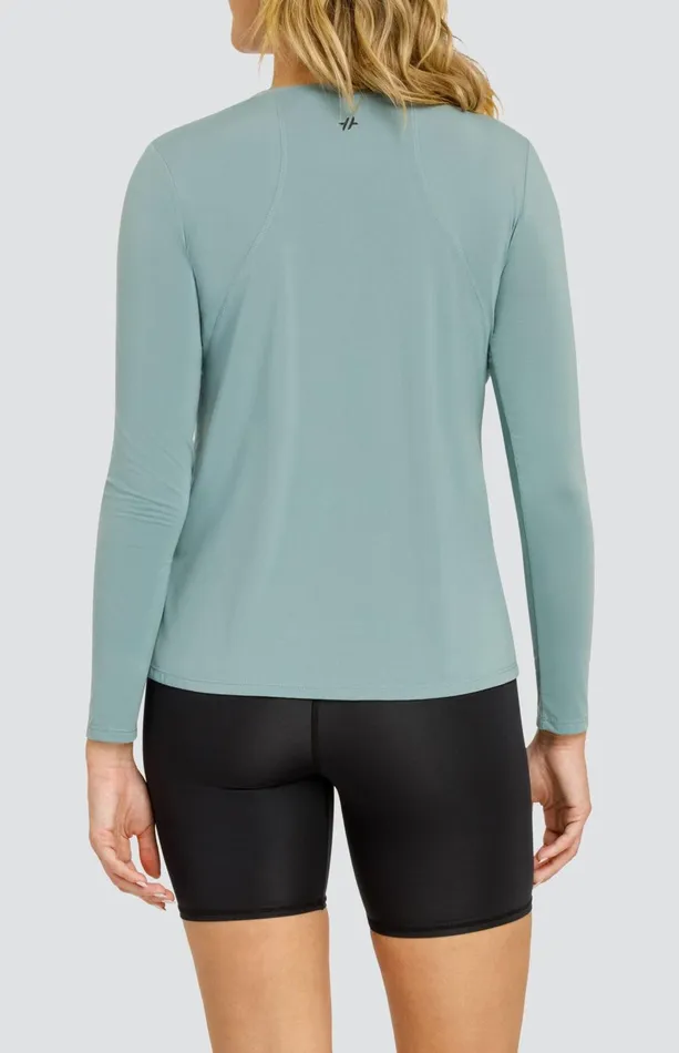 Women Tail Activewear Long Sleeve Gracen Top Sage
