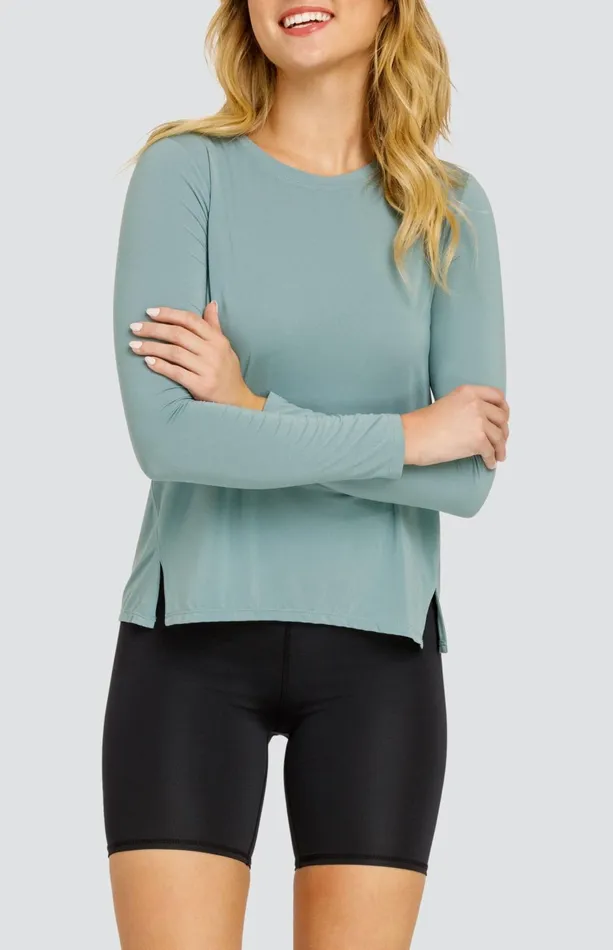 Women Tail Activewear Long Sleeve Gracen Top Sage