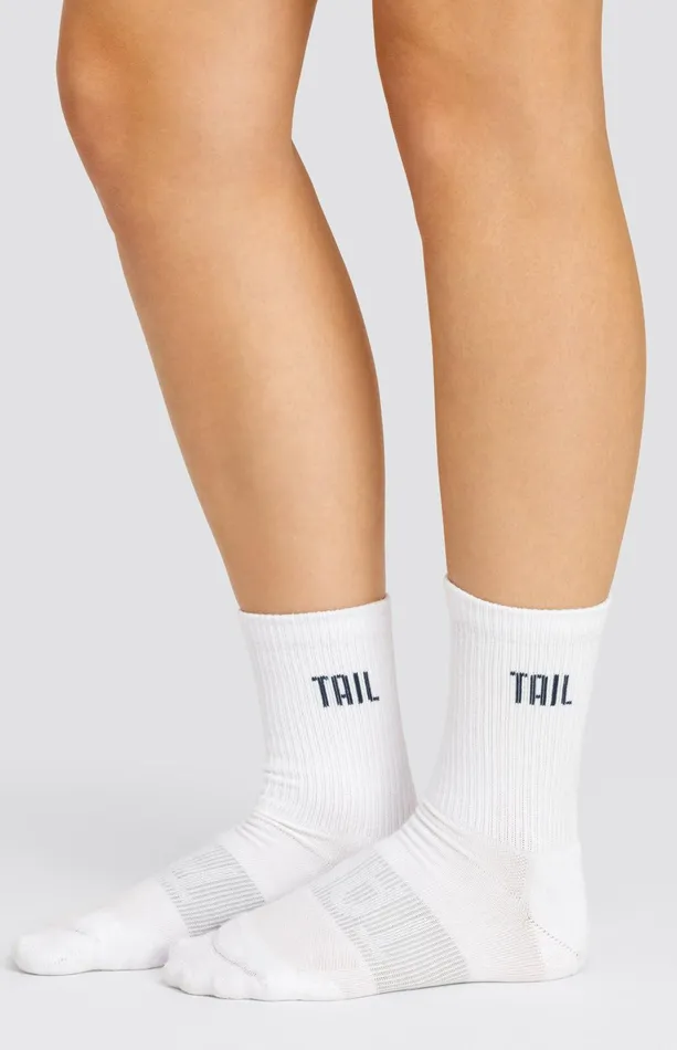 Women Tail Activewear Scottie Crew Socks Navy Blue
