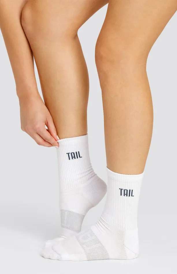 Women Tail Activewear Scottie Crew Socks Navy Blue