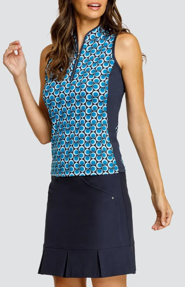 Women Tail Activewear Sleeveless Darly Top Dancing Spheres