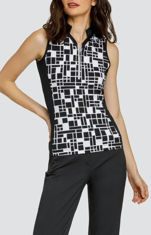 Women Tail Activewear Sleeveless Florentina Top Tetra Geo