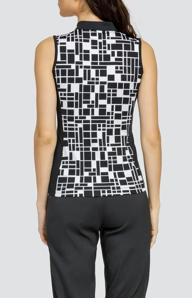 Women Tail Activewear Sleeveless Florentina Top Tetra Geo