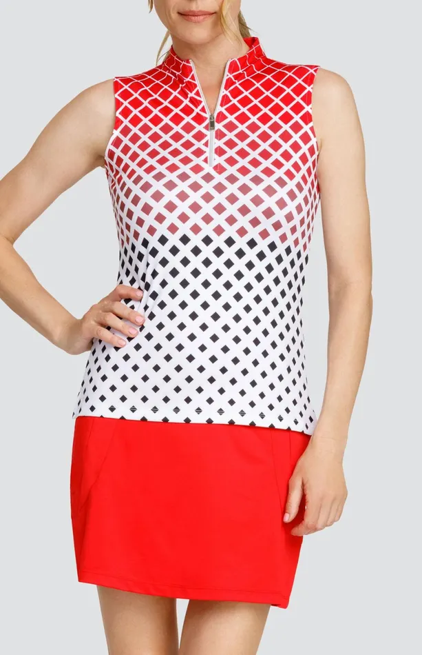 Women Tail Activewear Sleeveless Lua Top Diamond Fusion