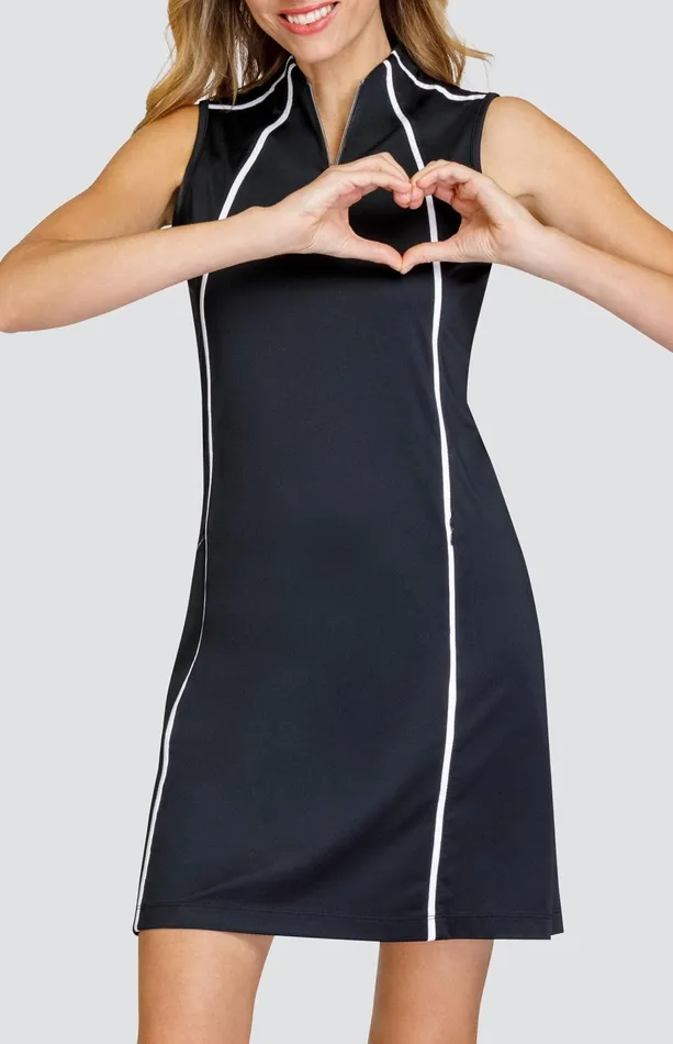 Women Tail Activewear Sleeveless Mika 365034 Dress Onyx Black