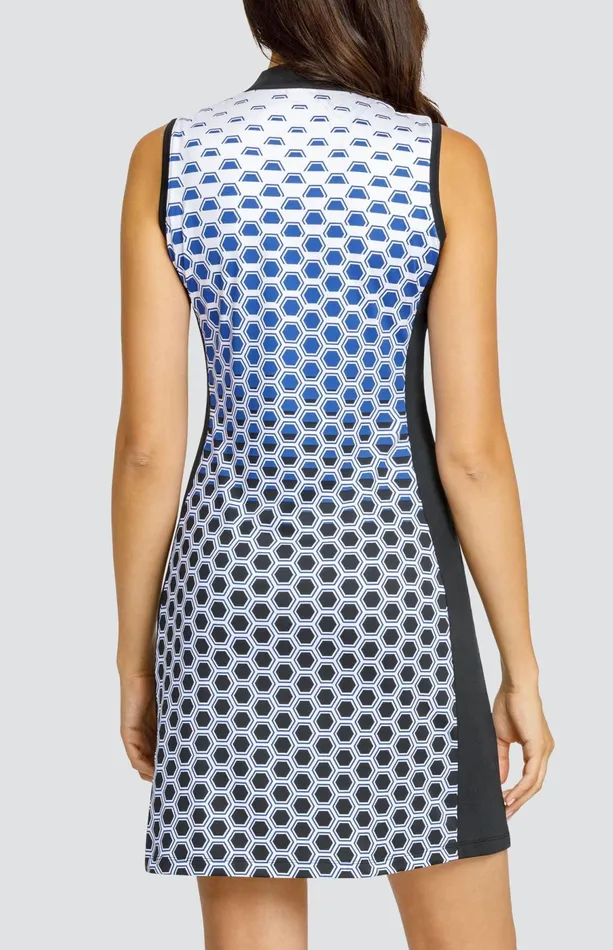 Women Tail Activewear Sleeveless Paisleigh 365034 Dress Hexagrid Dress