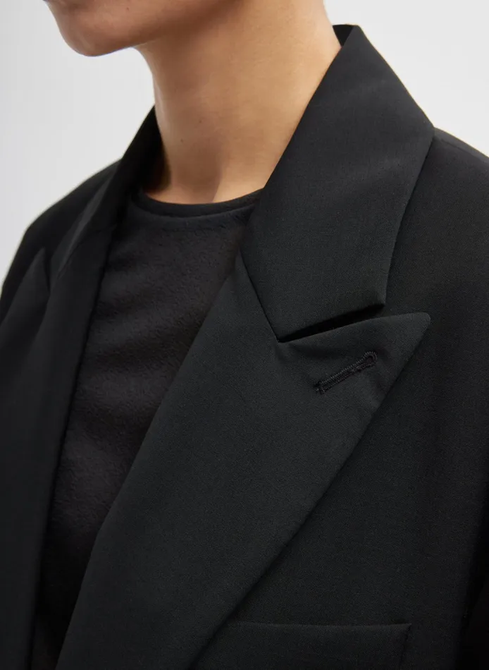 Women Tibi Jackets and Outerwear Tropical Wool Liam Blazer