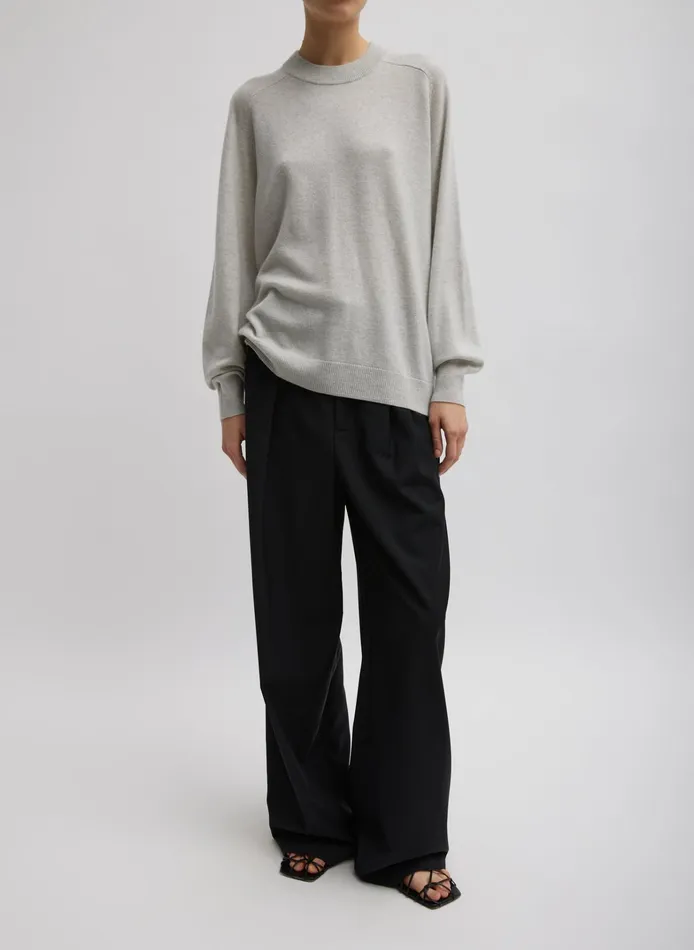 Women Tibi Knitwear and Sweatshirts Washable Cashmere Crewneck Sweater