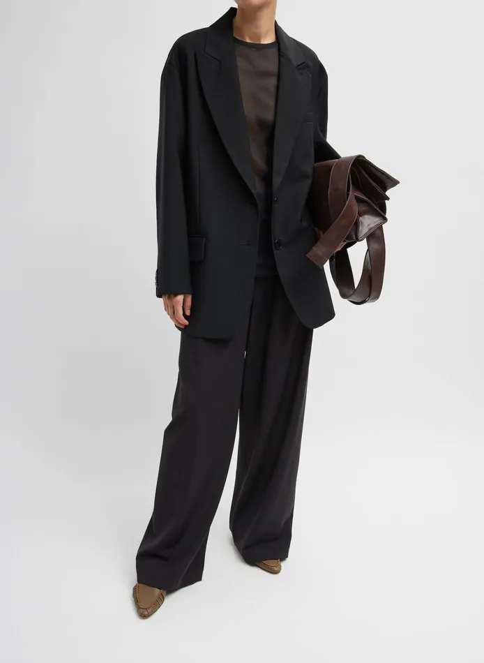 Women Tibi Pants and Shorts Tropical Wool Stella Pant