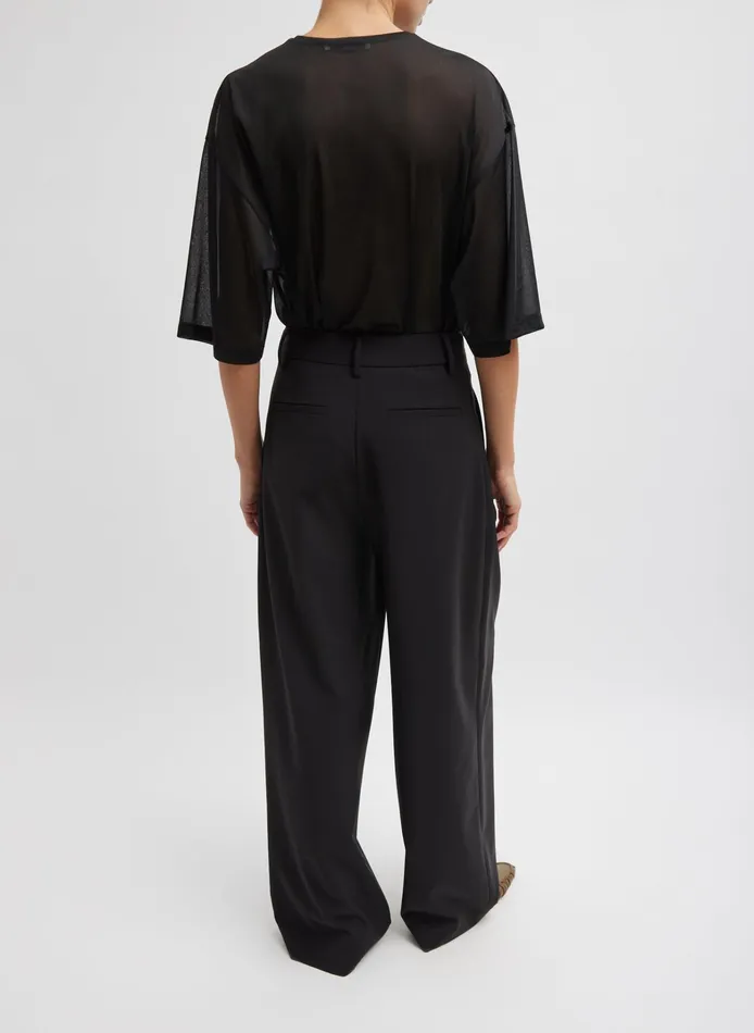 Women Tibi Pants and Shorts Tropical Wool Stella Pant