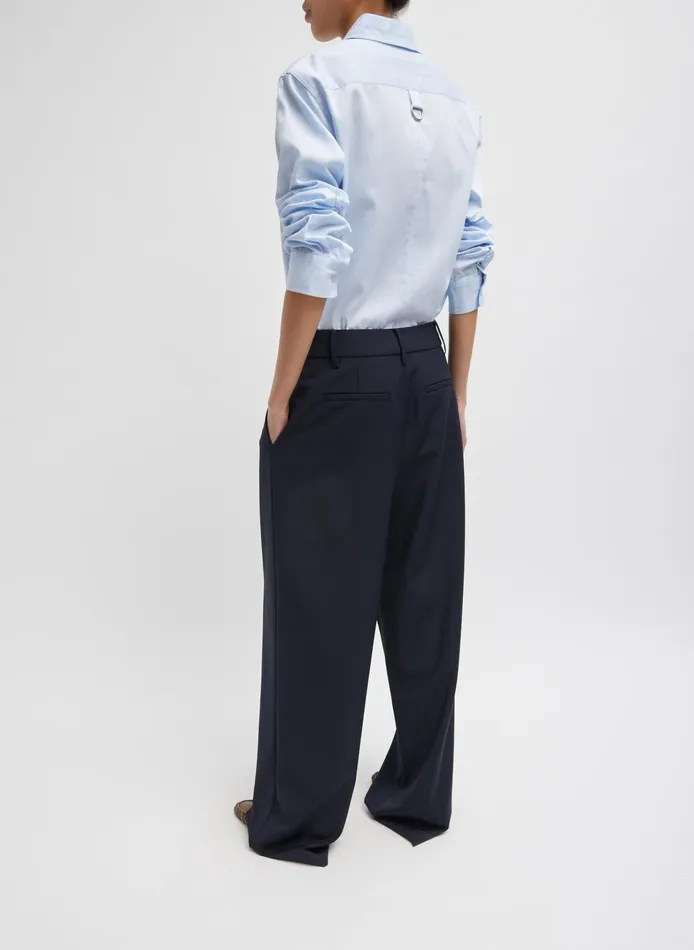 Women Tibi Pants and Shorts Tropical Wool Stella Pant