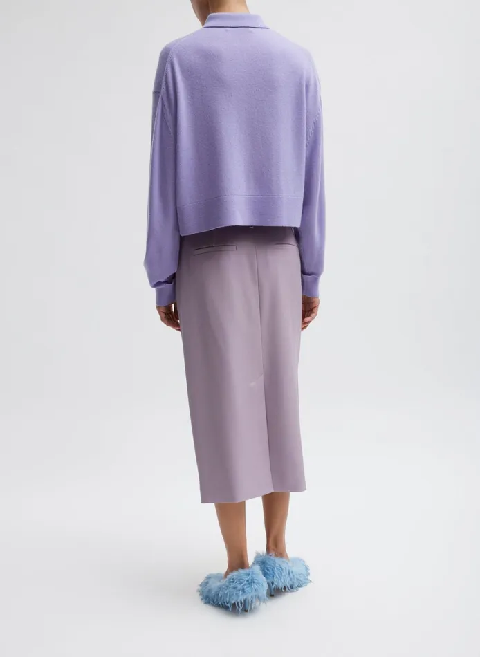 Women Tibi Skirts Grain De Poudre Convertible Pleated Skirt