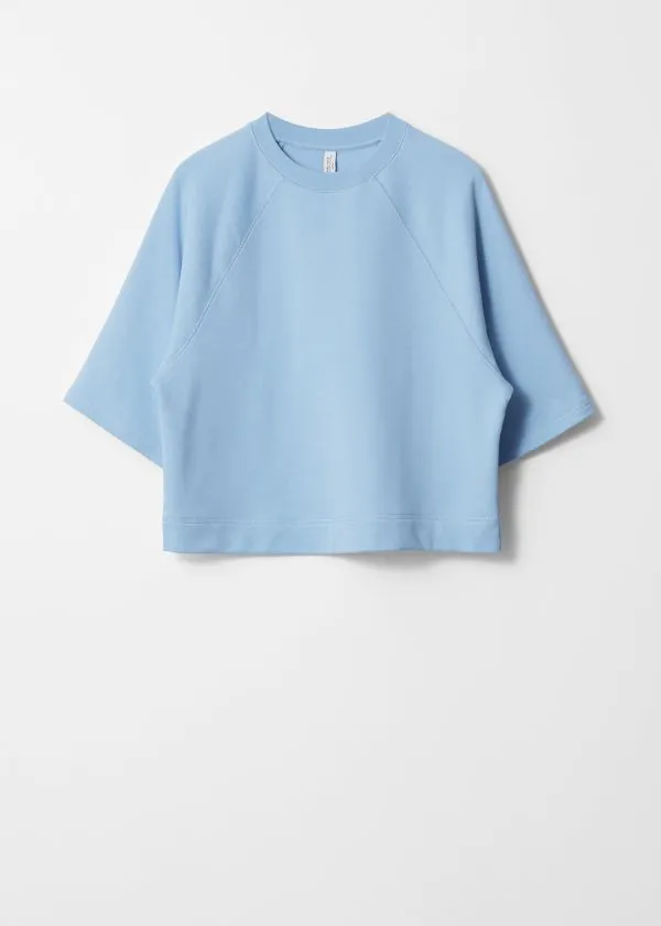Women Tops and Tshirts and Other Stories Jersey Sweater Light Blue