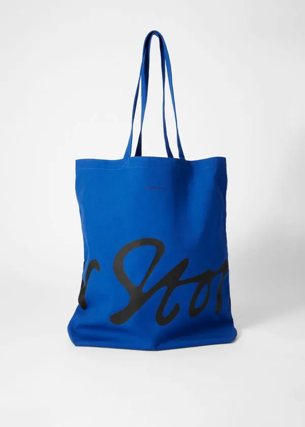 Women Tote Bags and Other Stories Canvas Tote Cobalt Blue