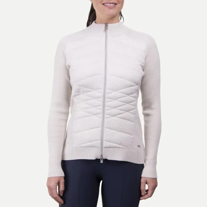Women Trinity Sweater Ivory KJUS Jackets and Vests