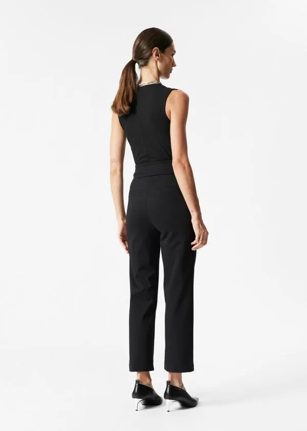 Women Trousers and Other Stories Tailored Trousers Black