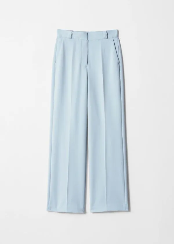 Women Trousers and Other Stories Wide PressCrease Trousers Light Blue