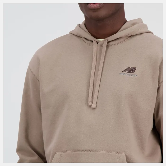 Women Unissentials French Terry Hoodie MUSHROOM Hoodies and Sweatshirts New Balance Women Unissentials French Terry Hoodie MUSHROOM Hoodies and Sweatshirts New Balance