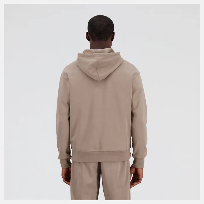 Women Unissentials French Terry Hoodie MUSHROOM Hoodies and Sweatshirts New Balance Women Unissentials French Terry Hoodie MUSHROOM Hoodies and Sweatshirts New Balance