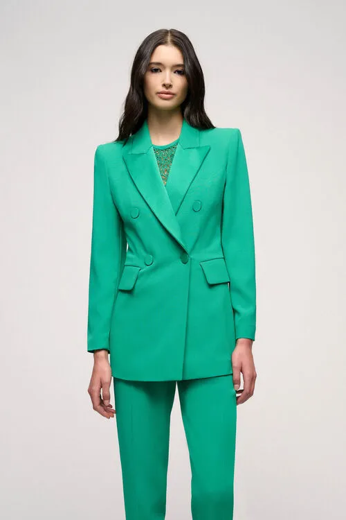 Women Vegetale Vegetale Bluette Jackets and Blazers Luisa Spagnoli