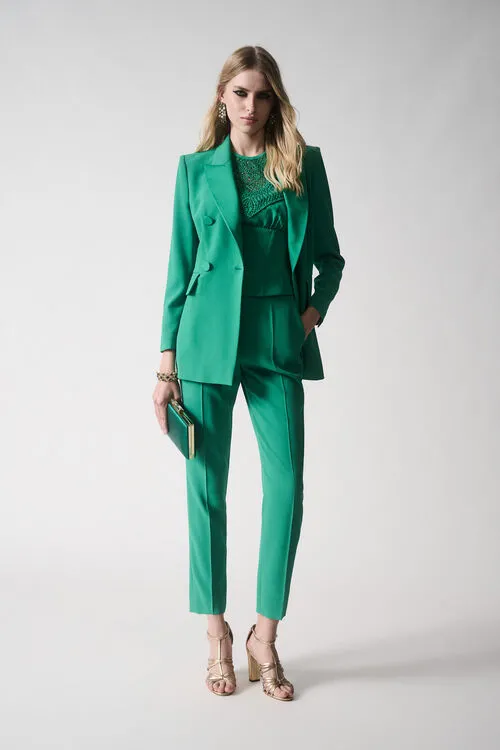 Women Vegetale Vegetale Bluette Jackets and Blazers Luisa Spagnoli Women Vegetale Vegetale Bluette Jackets and Blazers Luisa Spagnoli