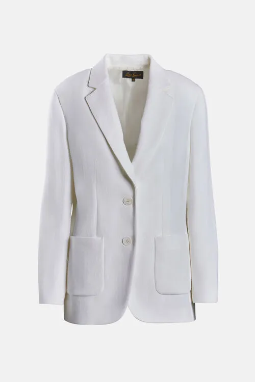 Women Vomano Vomano Bluette Jackets and Blazers Luisa Spagnoli Women Vomano Vomano Bluette Jackets and Blazers Luisa Spagnoli