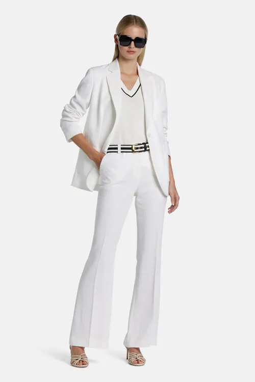 Women Vomano Vomano Bluette Jackets and Blazers Luisa Spagnoli Women Vomano Vomano Bluette Jackets and Blazers Luisa Spagnoli