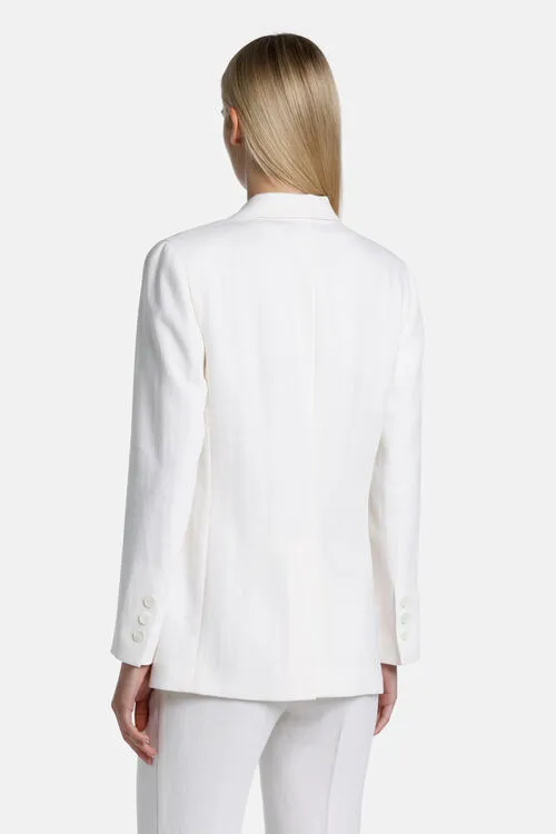 Women Vomano Vomano Bluette Jackets and Blazers Luisa Spagnoli Women Vomano Vomano Bluette Jackets and Blazers Luisa Spagnoli