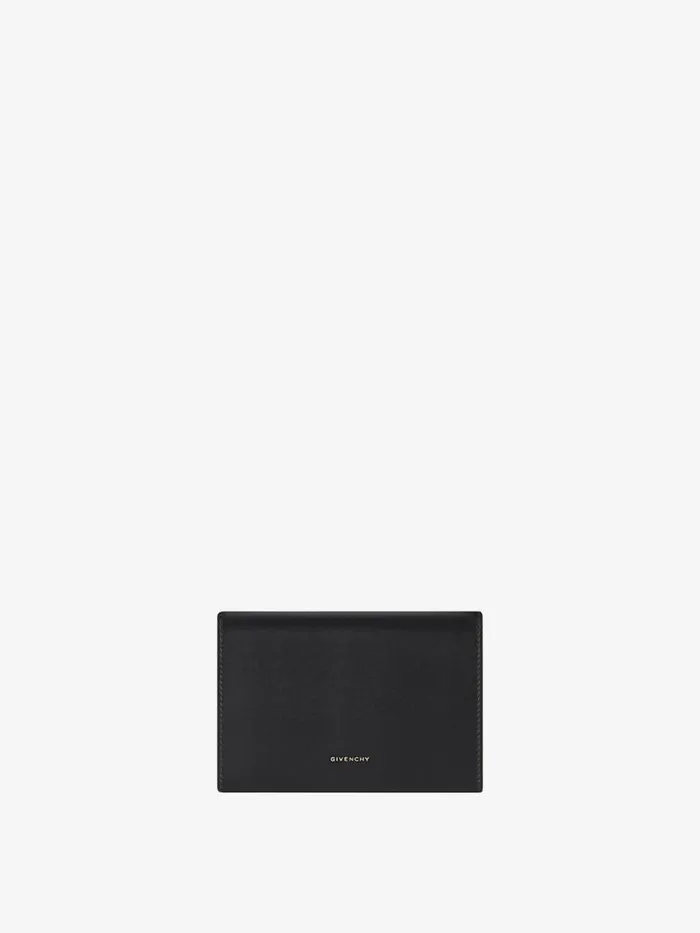 Women Wallets and Card Holders Givenchy 4G Liquid Wallet In Box Leather Black