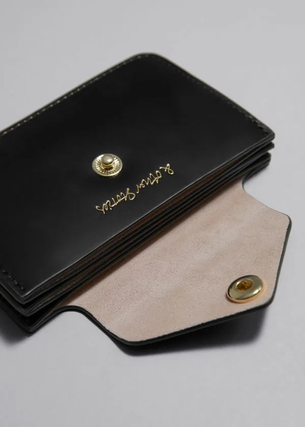 Women Wallets and Other Stories Leather Card Holder Black
