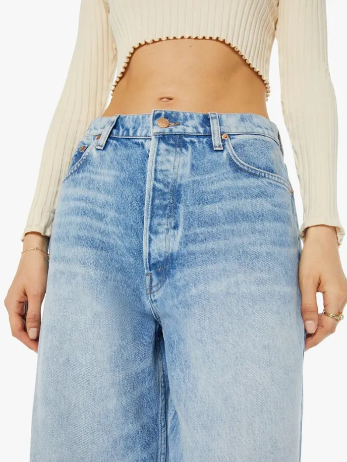 Women Wide Leg Mother Denim Snacks The Main Course Nerdy Wash Melt Women Wide Leg Mother Denim Snacks The Main Course Nerdy Wash Melt