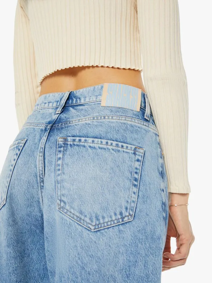 Women Wide Leg Mother Denim Snacks The Main Course Nerdy Wash Melt Women Wide Leg Mother Denim Snacks The Main Course Nerdy Wash Melt